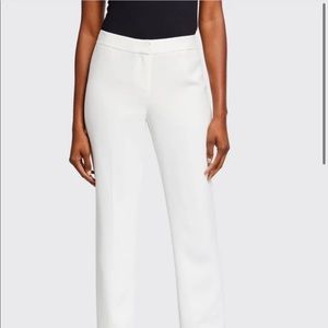 Lafayette crepe pants white| size 0| pant suits|
